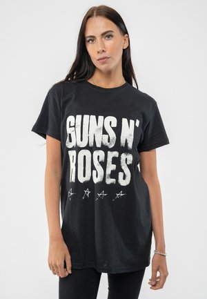Paradiso Clothing GUNS N' ROSES STARS - Print T-shirt - black