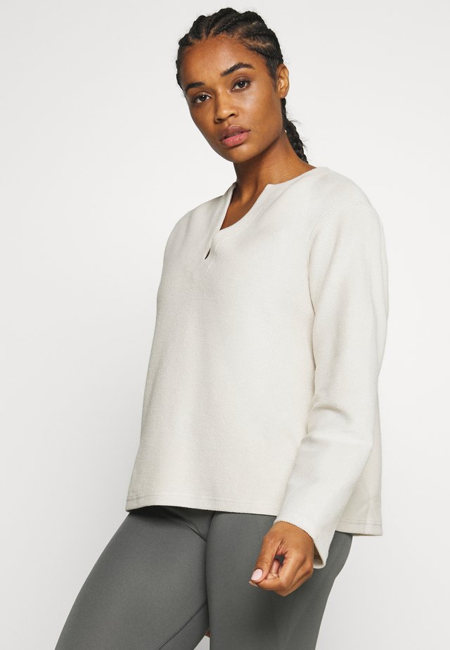 REVERSED SPLIT - Bluza - ivory