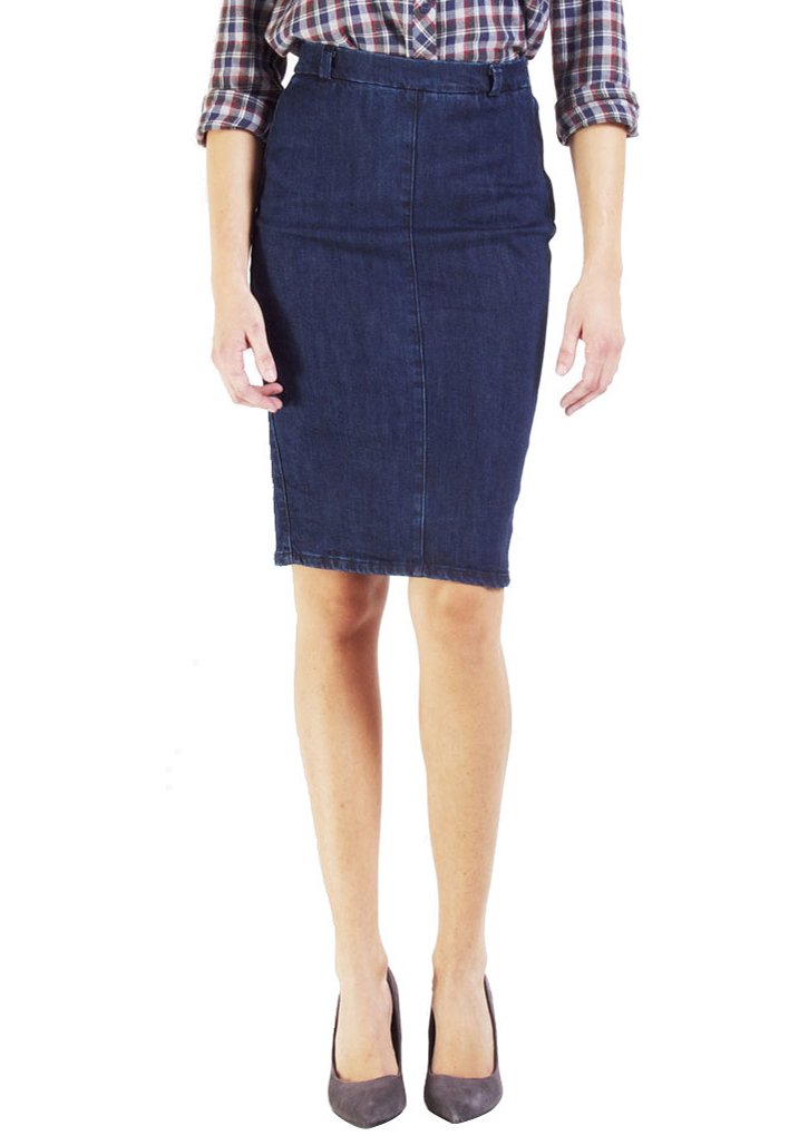 Carrera Jeans ELASTICIZZATO - Gonna a tubino - lavaggio blu scuro/blu denim  - Zalando.it