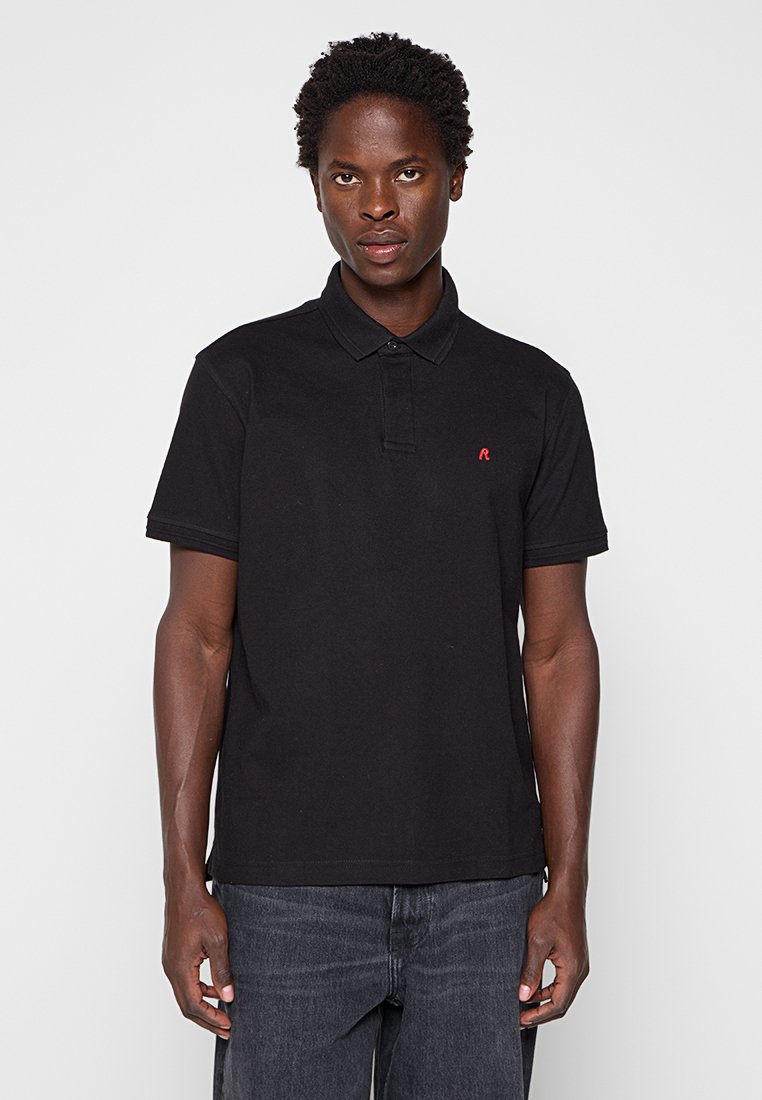 Replay Poloshirt zwart