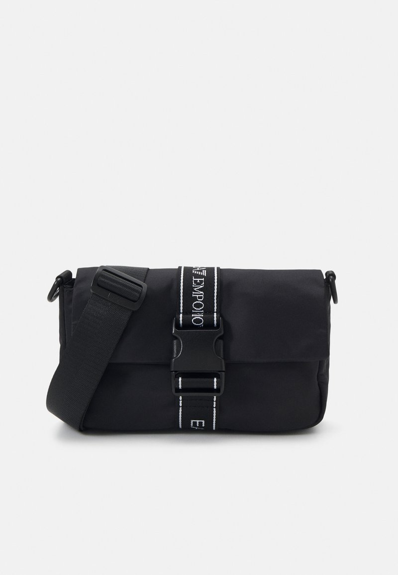 EA7 Emporio Armani TRAIN LOGO TAPE MINI BAG Across body bag nero