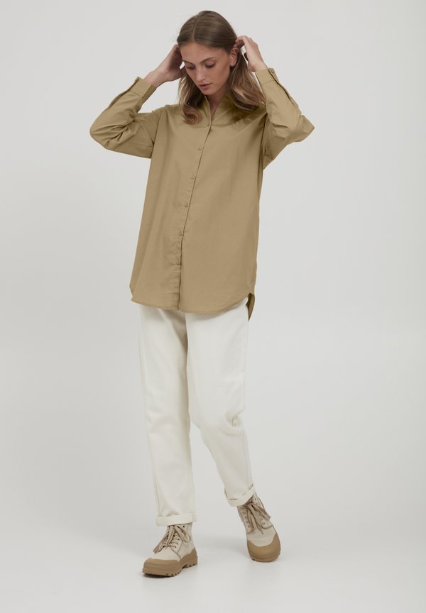 BYGamze - Button-down blouse - tannin3