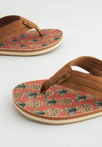 Next FLIP FLOPS REGULAR FIT - Infradito - burnt orange