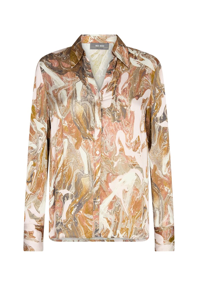 MOS MOSH Overhemdblouse camel