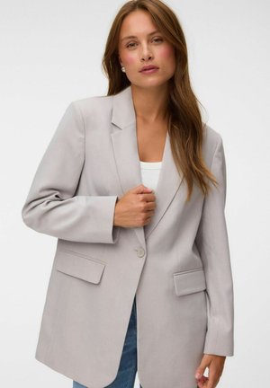 Vero Moda, BLAZER VMBESTIE BLAZER - Manteau court - light grey melange