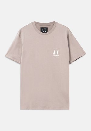 Armani Exchange, T-SHIRT REGULAR FIT - Обикновена тениска - driftwood