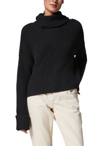 comma casual identity Stickad tröja - black