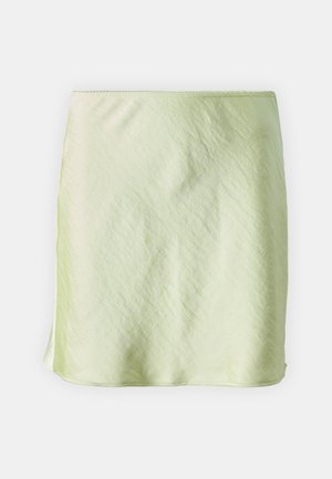 Samsøe Samsøe AGNETA SHORT SKIRT - Mini krilo - mellow green