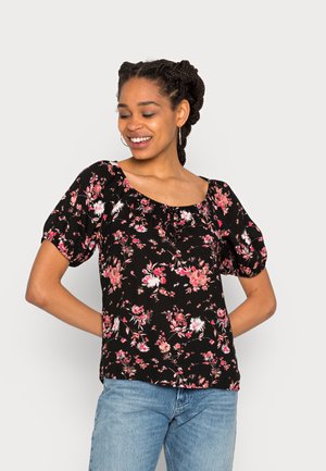 b.young BYMMJOELLA - Bluse - coral cloud mix