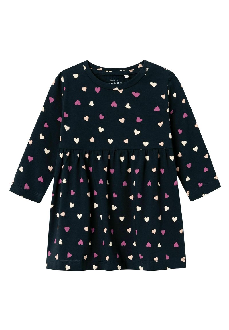 Name it LANGARM - Vestito di maglina - dark sapphire