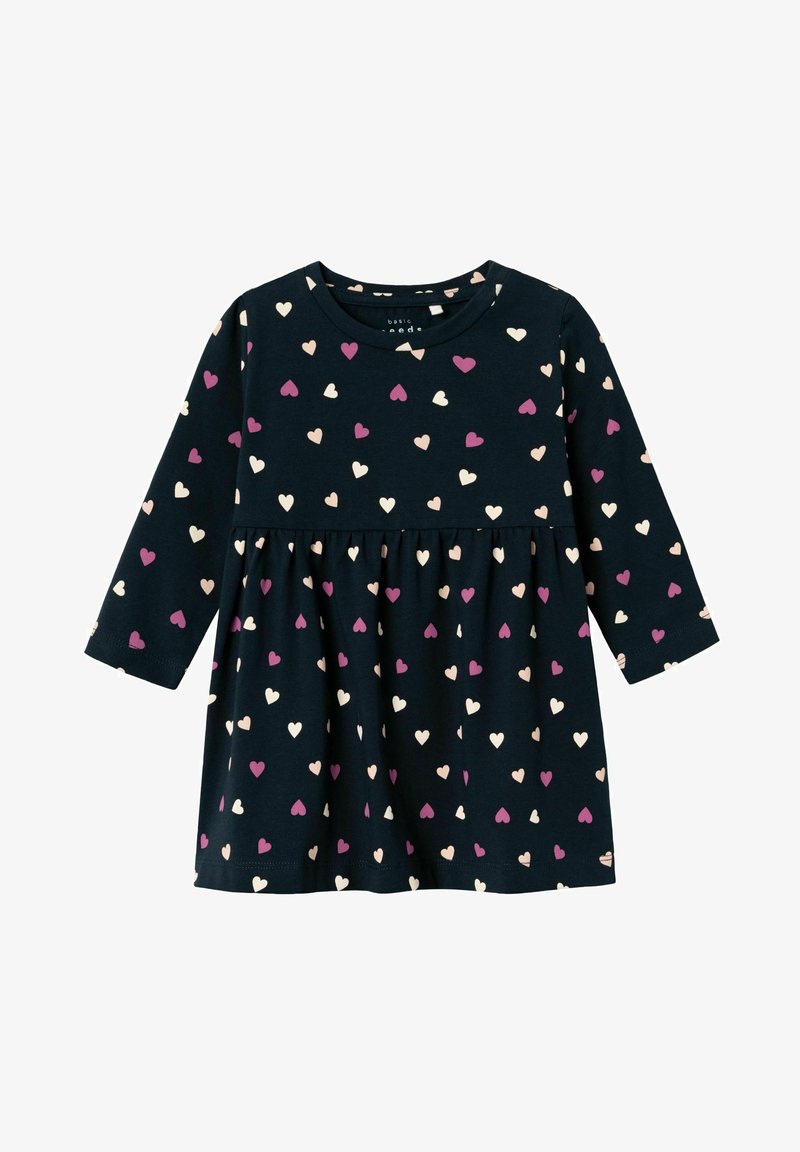 Name it LANGARM - Vestito di maglina - dark sapphire