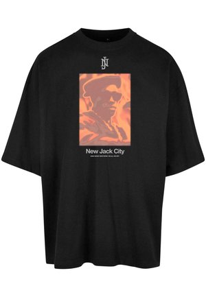 Upscale by Mister Tee NEW JACK CITY - T-shirts med print - black