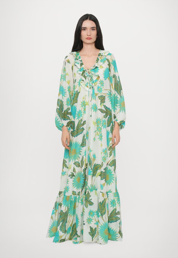 KYLIE DRESS - Maxi dress - marlene batik mid ivory