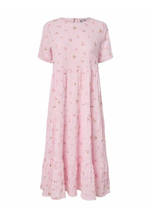 Pieces, MIDIKLEID PCSTELLA - Jurk - pink tulle