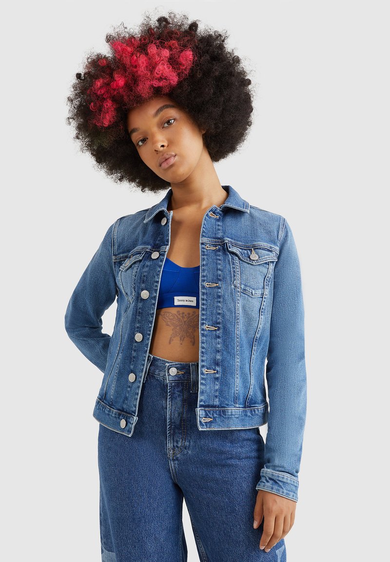 Tommy Jeans VIVIANNE Denim jacket denim medium/blue denim Zalando