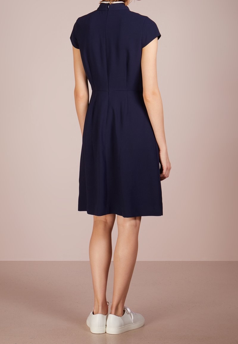 maya navy bridesmaid dresses J.Crew Women's Navy Polyester Spaghetti Strap Mini Dress Elegant Size –  Picky Thrifter