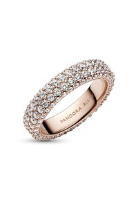 Pandora DOUBLE-ROW  - Prsteň - rose gold plated