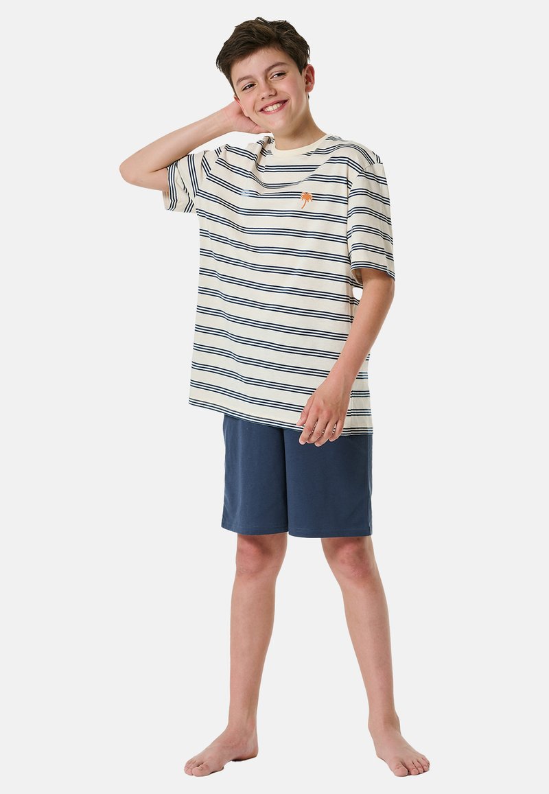 Schiesser SET - Pyjama set - creme
