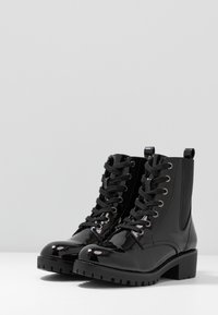 Anna Field Botins de atacadores - black