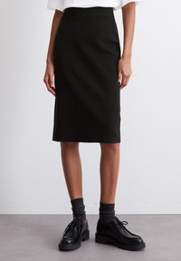 Marc O'Polo KOMPAKTER - Bleistiftrock - black