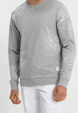 Sweatshirt - mottled grey