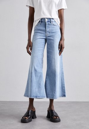 Jean flare - light-blue denim