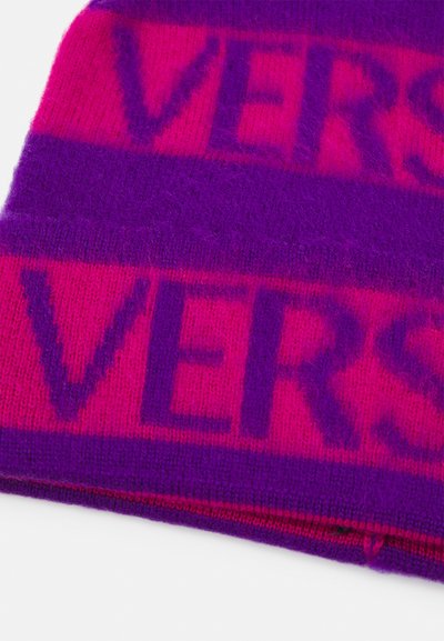 Versace OTHER SERIE LOGO GARZATO UNISEX - Muts - viola/fuxia