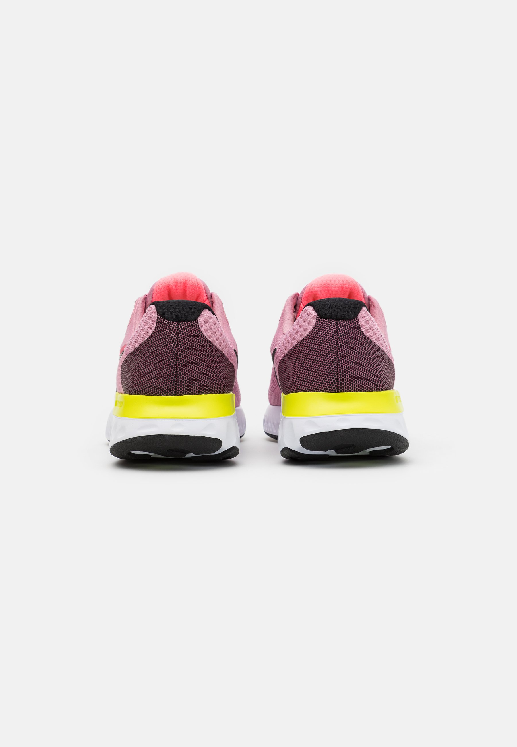 Nike Performance RENEW RUN 2 - Zapatillas de running neutras - elemental  pink/sunset pulse/black/cyber/rosa - Zalando.es