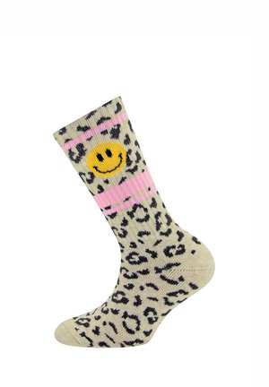SMILEY - Socks - elfenbein mel