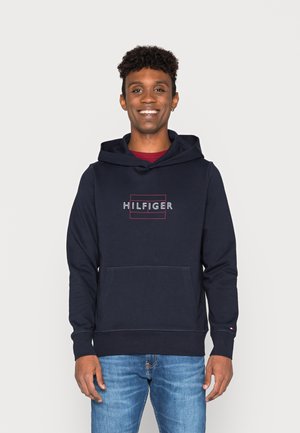LINEAR FLAG HOODY - Mikina s kapucí - desert sky