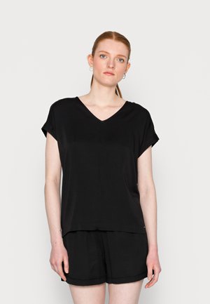 BLOUSE EASY SHAPE - Blusa - obsidian black