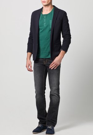 Straight leg jeans - black denim