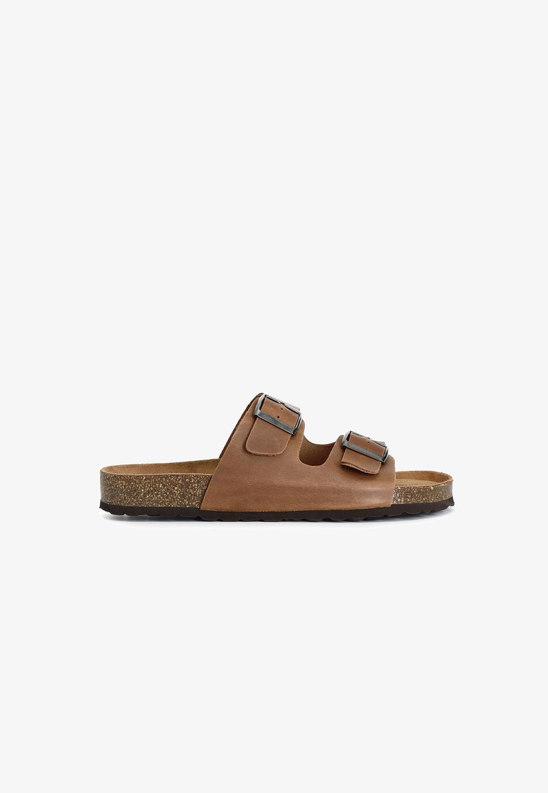 CAFèNOIR Slip-on sandaler - cuoio