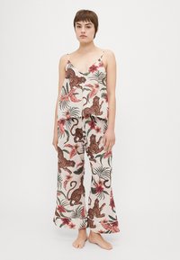 Desmond & Dempsey WOMENS CAMI WIDE LEG  - Pidžamas komplekts - white