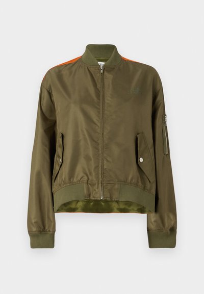 MM6 Maison Margiela Bomber stiliaus striukė - military/orange