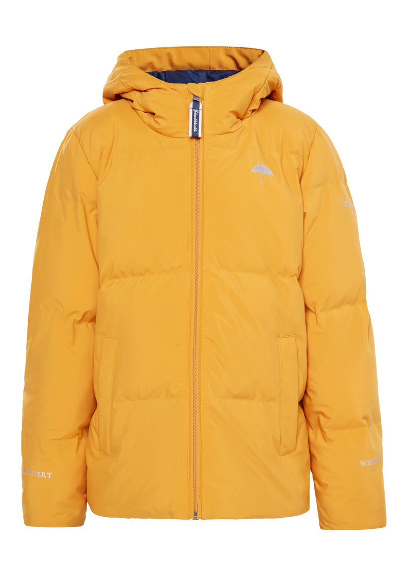 Schmuddelwedda Wintermantel geel Schmuddelwedda Wintermantel geel