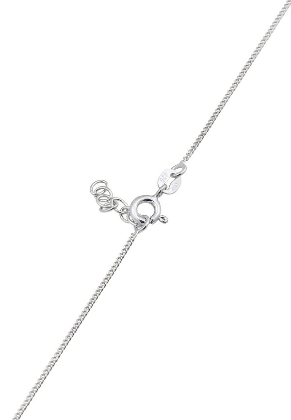 SMILING FACE – Halskette – silberfarben