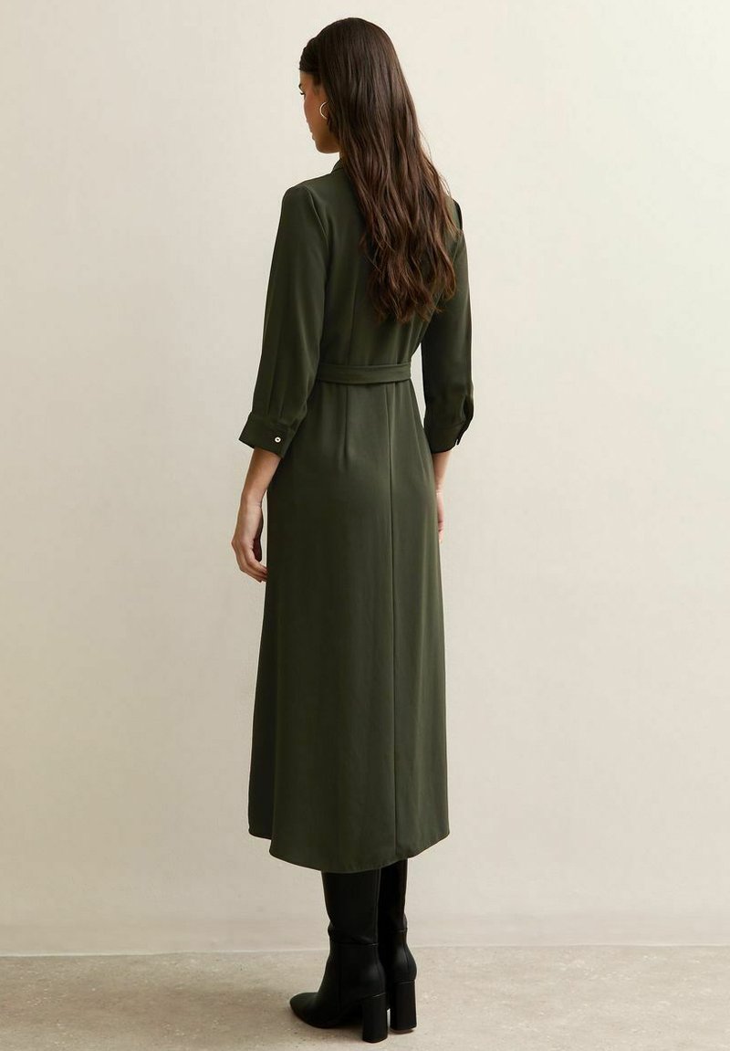 long sleeve midi dress new look Black Crinkled Long Sleeve Midi Dress