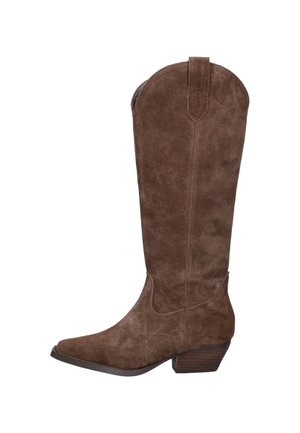 HOGE  - Cowboy-/Bikerlaarzen - bruin