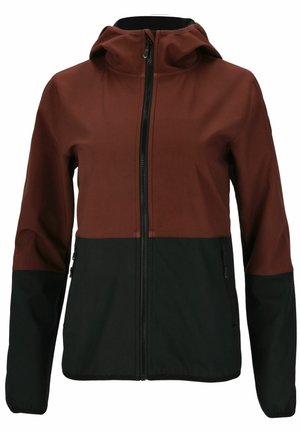 Softshelljacka - mottled black