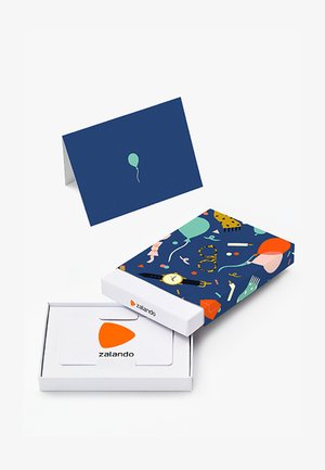 HAPPY BIRTHDAY - Carte cadeau avec coffret - dark blue