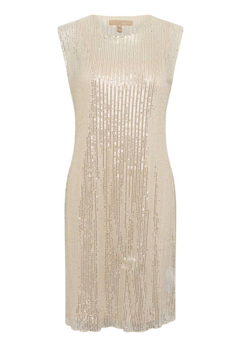 Culture CUGIYA - Cocktail dress / Party dress - champagne sequins/beige
