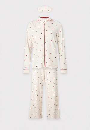 Anna Field by Zalando, SET - Πιτζάμες - ecru/red