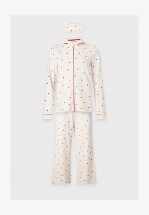 Anna Field by Zalando, SET - Πιτζάμες - ecru/red