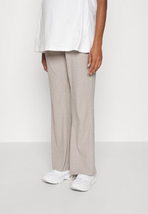 Stoffhose - mottled light brown