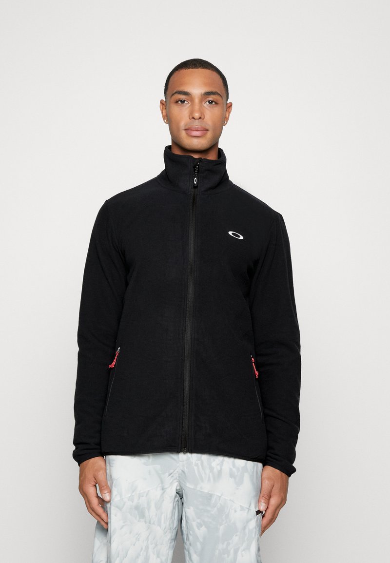 Oakley ALPINE FULL ZIP  - Casaco polar - blackout