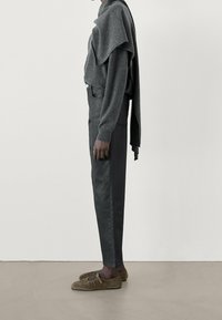 Massimo Dutti Jeans straight leg - black