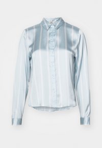 FIFI L/S SHORT AOP  - Pogājama blūze - blue/cloud dancer
