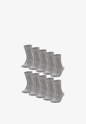 OCCULTO, 10 PACK 100% BAUMWOLLE BUSINESS - Socks - grau