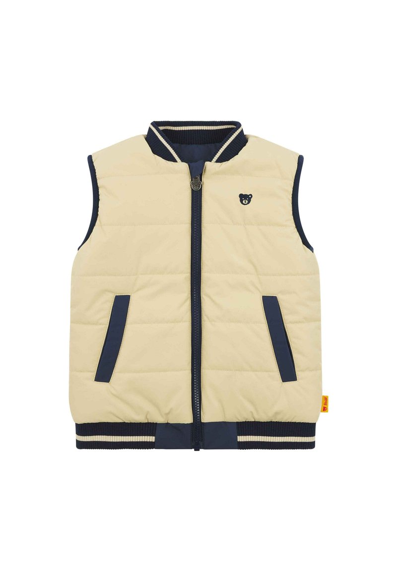 Steiff Gilet Leggero Per Bambino Con Orsetto - Lavabile In Lavatrice, Classico Senza Tempo